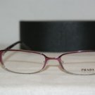 B. New Prada 54O Burgundy FAE-1O1 Eyeglasses: Mod. VPR 54O (FAE) 52-16 & Case