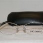B. New Dolce & Gabbana 1207 Silver 061 Eyeglasses: Mod. DG 1207 51-17 & Case