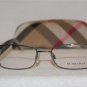 B. New Burberry BE 1168 Silver 1003 Eyeglasses: Mod. B 1168 51-17 & Case