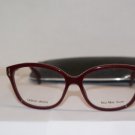 B. New Giorgio Armani 818 Burgundy LHF Eyeglasses: Mod. 818 54-15 & Case