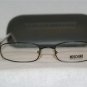 B. New Moschino 3173-V Grey 594 Eyeglasses: Mod. SMU 3173-V (594) & Case
