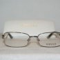 Brand New 1173 Versace Silver 52-17 Eyeglasses: Mod. 1173 (1254) & Case