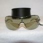 B. New Giorgio Armani 427 Light Gold / Green Sunglasses: Mod. 427 & Case
