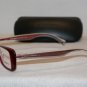 B. New Dolce & Gabbana 3142 Red 550 Eyeglasses: Mod. DG 3142 53-15 & Case