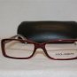 B. New Dolce & Gabbana 3142 Red 550 Eyeglasses: Mod. DG 3142 53-15 & Case