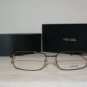 Brand New Prada 50N Gunmetal 54-17 Eyeglasses: Mod. VPR 50N (5AV-1O1) & Case