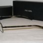 Brand New Prada 50N Gunmetal 54-17 Eyeglasses: Mod. VPR 50N (5AV-1O1) & Case