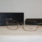 Brand New Prada 51N Shiny Brown 57-17 Eyeglasses: Mod. VPR 51N (1BI-1O1) & Case
