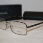 Brand New Prada 51N Shiny Brown 57-17 Eyeglasses: Mod. VPR 51N (1BI-1O1) & Case