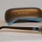 Brand New Gucci 2870 Matte Gold IQ4 Eyeglasses: Mod. 2870 55-16 & Case