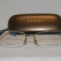 Brand New Gucci 2870 Matte Gold IQ4 Eyeglasses: Mod. 2870 55-16 & Case