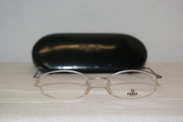 Brand New Fendi 552 Palladium 49-18 Eyeglasses: Mod. 552 & Authentic Case