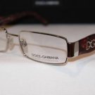 Brand New DOLCE&GABBANA Eyeglass Mod.DG 1182 Col.379 52-16-135 &Case