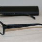 Brand New Prada 18O Dark Blue 52-18 Eyeglasses: Mod. VPR 18O (JAX-1O1) & Case