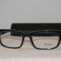 Brand New Prada 18O Dark Blue 52-18 Eyeglasses: Mod. VPR 18O (JAX-1O1) & Case