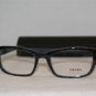 Brand New Prada 18O Dark Blue 52-18 Eyeglasses: Mod. VPR 18O (JAX-1O1) & Case