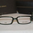 Brand New Light Green Giorgio Armani Eyeglass Mod. GA 16 Col. 8B9 52-18 & Case