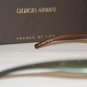 Brand New Light Green Giorgio Armani Eyeglass Mod. GA 16 Col. 8B9 52-18 & Case
