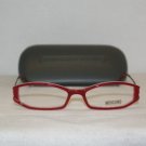 Brand New Moschino 3662 Dark Red Eyeglasses: Mod. 3662-V (493) & GB Case