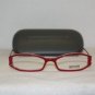 Brand New Moschino 3662 Dark Red Eyeglasses: Mod. 3662-V (493) & GB Case