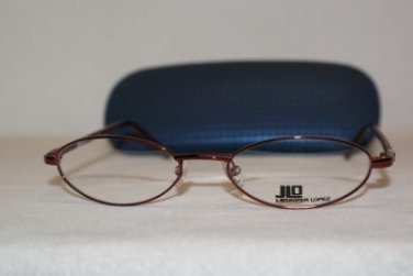 Brand New JLO Jennifer Lopez 104 Red 01S2 Eyeglasses: Mod. 104 50-17 & Case