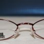 Brand New JLO Jennifer Lopez 104 Red 01S2 Eyeglasses: Mod. 104 50-17 & Case