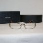 Brand New Prada 67H Gold 1AX-1O1 53-16 Eyeglasses: Mod. VPR 67H & Case