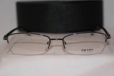 Brand New PRADA Eyeglass Mod. VPR 52O  Col. 5AV-1O1  Sz. 52-17-135 & Case