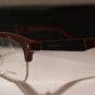 Brand New PRADA Eyeglass Mod. VPR 22O Col. JAC-1O1 Sz. 54-19-145 & Case W/WOOD!