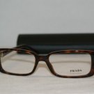 Brand New Prada 11N Dark Havana 54-16 Eyeglasses: Mod. VPR 11N (AB6-1O1) & Case