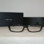 Brand New Prada 04O Shiny Black 52-16 Eyeglasses: Mod. VPR 04O (1AB-1O1) & Case