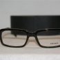 Brand New Prada 09N Dark Havana 52-17 Eyeglasses: Mod. VPR 09N (2AU-1O1) & Case