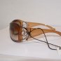 Brand New Giorgio Armani 455 Caramel Sunglasses: Mod. 455 & Case