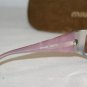 Brand New Miu Miu 55E Silver 1AM-7B1 Sunglasses: Mod. SMU 55E (1AM-7B1) & Case