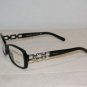 Brand New Prada 13M Shiny Black 53-16 Eyeglasses: Mod. VPR 13M (1AB-1O1) & Case