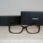Brand New Prada 13M Shiny Black 53-16 Eyeglasses: Mod. VPR 13M (1AB-1O1) & Case
