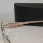 Brand New Prada 59N Shiny Gold 54-17 Eyeglasses: Mod. VPR 59N (ZVN-1O1) & Case