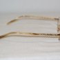 Brand New Miu Miu 61E Gold 50-17 Eyeglasses: Mod. VMU 61E & Case