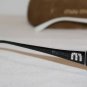 Brand New MIU MIU Eyeglass WITH STONES Mod. VMU 51D Col. 1BC-101 50-17 & Case