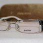 Brand New MIU MIU Eyeglass WITH STONES Mod. VMU 51D Col. 1BC-101 50-17 & Case