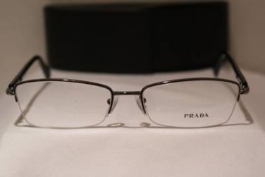 Brand New PRADA Eyeglass Mod. VPR 52O  Col. 5AV-1O1  Sz. 54-17-135 & Case