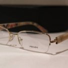 Brand New PRADA Eyeglass Mod. VPR 52N  Col. ZVN-1O1  Sz. 55-18-135 & Case