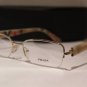 Brand New PRADA Eyeglass Mod. VPR 52N  Col. ZVN-1O1  Sz. 55-18-135 & Case