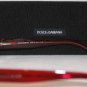 Brand New DOLCE&GABBANA Eyeglass Red Lace Mod. DG 3115 Col.1897 51-17-135 & Case