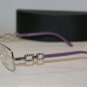 Brand New Prada 54M Silver 1BC-1O1 Eyeglasses: Mod. VPR 54M (1BC) 52-16 & Case