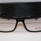Brand New PRADA Eyeglass Mod. VPR 15N Col. BRO-1O1 56-17-140 & Case