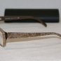 Brand New Prada 18O Beige 52-18 Eyeglasses: Mod. VPR 18O (JAW-1O1) & Case