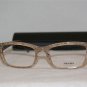 Brand New Prada 18O Beige 52-18 Eyeglasses: Mod. VPR 18O (JAW-1O1) & Case