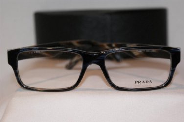 Brand New PRADA Eyeglass Mod. VPR 16M Col. EAR-1O1 55-16-140 & Case