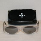 Brand New Fendi Sunglass Mod. FS238 Col. Silver Snow 49-20 & Case